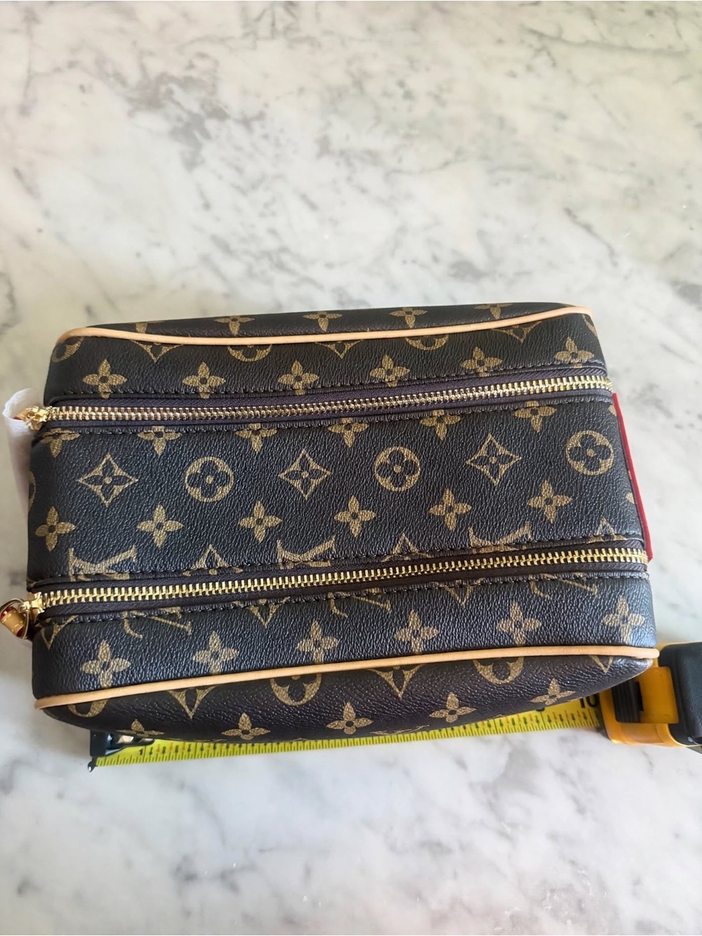 Brown Monogram Canvas Toiletry bag - Picture 11 of 13